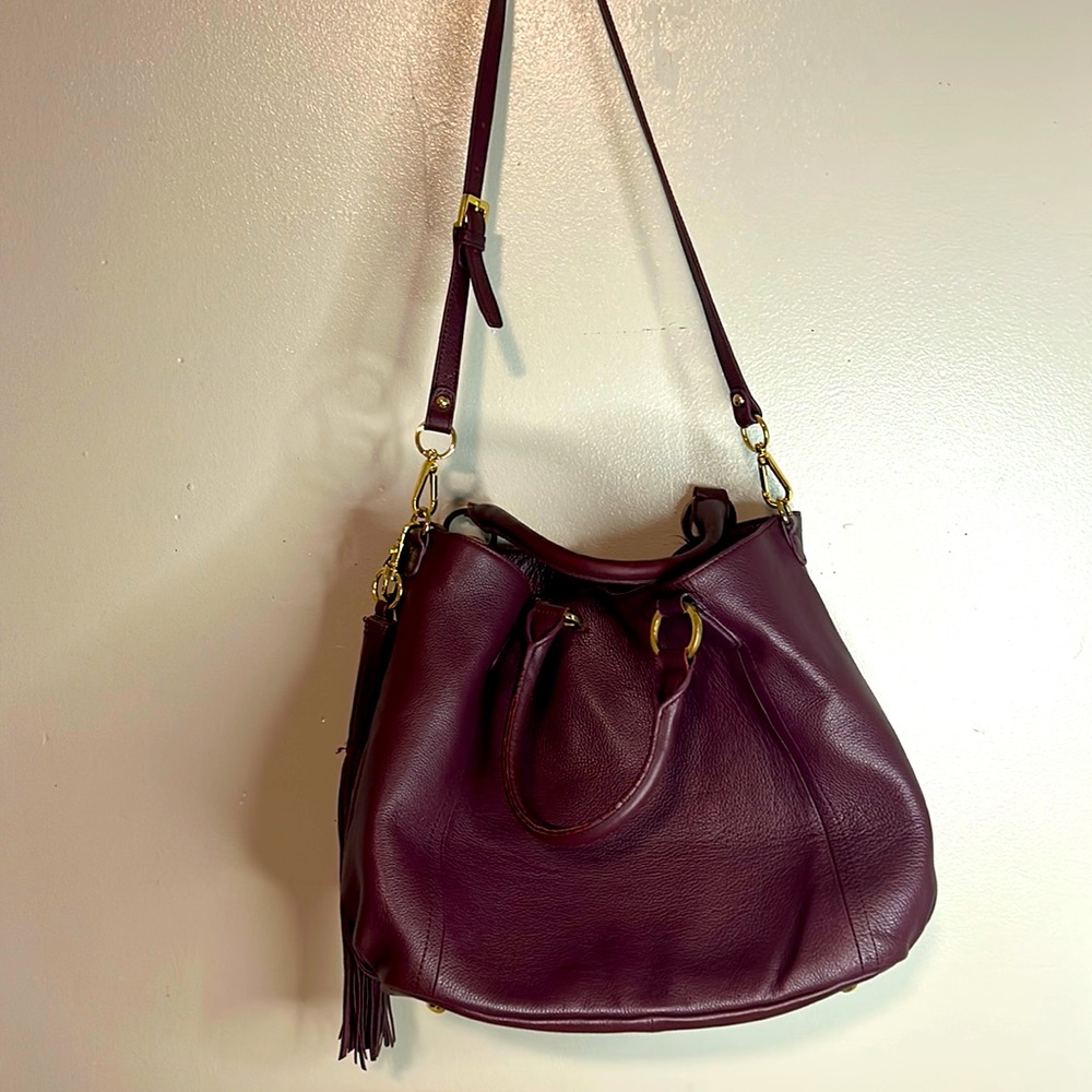 Gilli got to love it women’s leather crossbody/satchel bag excellent condition